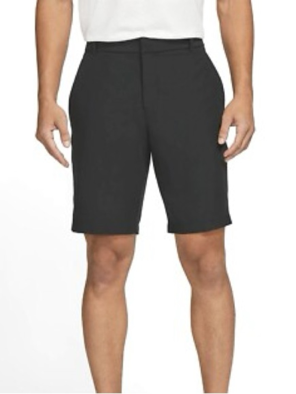 Nike Golf Dri-FIT Flat-Front Performance Shorts Black - Men’s Size 40